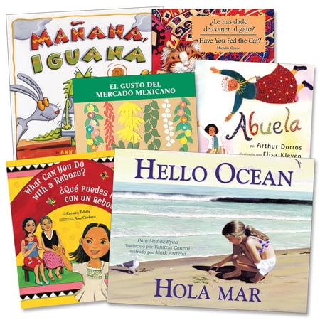 Kaplan Early Learning Company Bilingual Children's Paperback Books - Set of 6