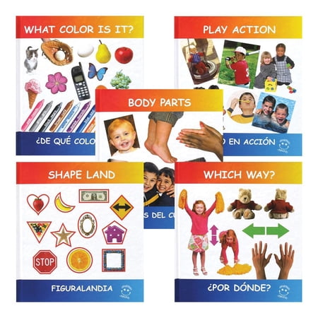 Kaplan Early Learning Company Bilingual Picture Books Set 1 - Set of 5