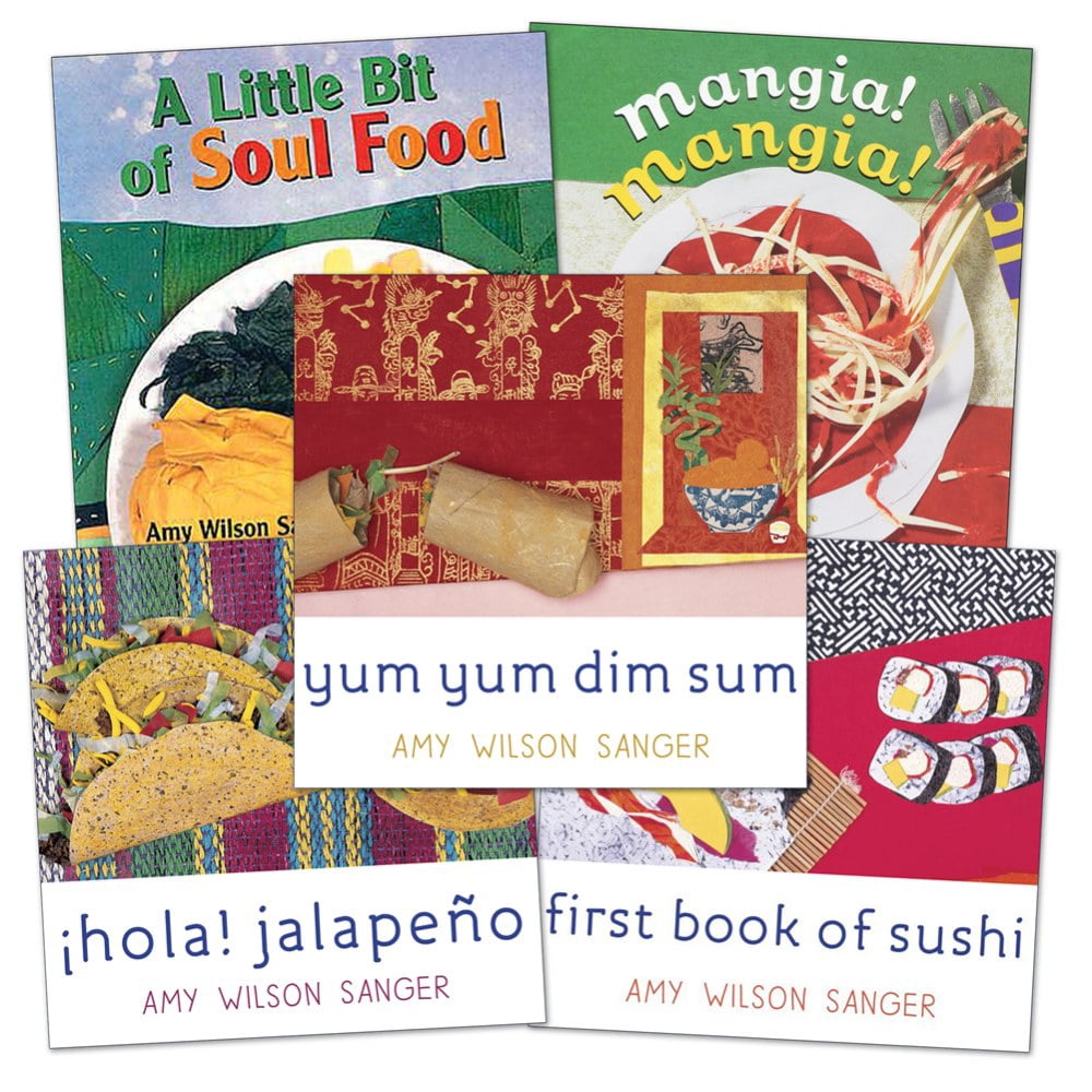 Kaplan Early Learning Company A World of Food Board Books - Set of 5 ...