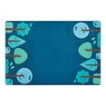 thumbnail image 1 of Kaplan Early Learning Company Kaplan® Tranquil Trees Carpets - 4' x 6' Rectangle - Blue, 1 of 4