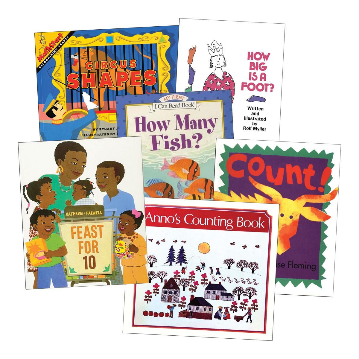 Kaplan Early Learning Company Learning About Math Books - Set of 6 ...