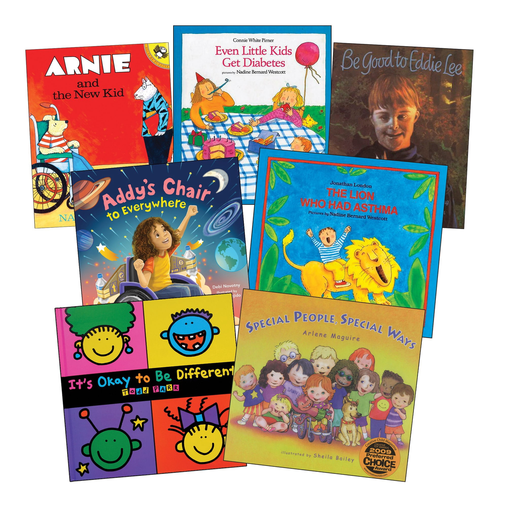 Kaplan Early Learning Company Different Abilities Books - Set of 7