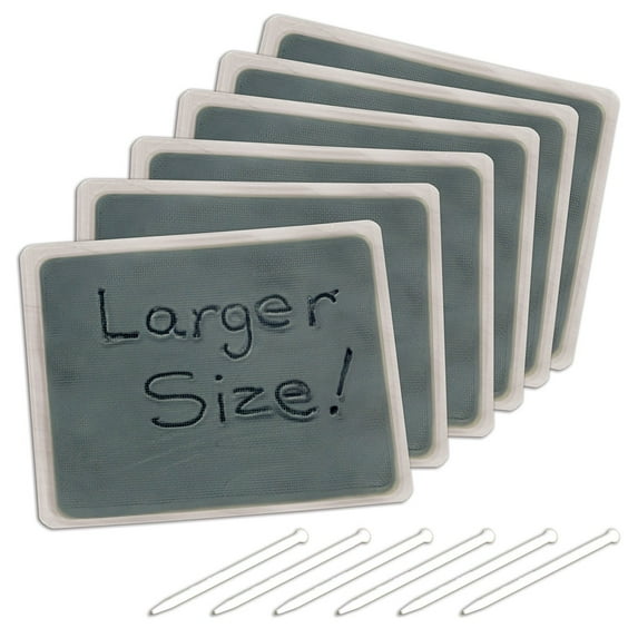 Genoa Large Gel Writing Boards 8.5" x 7" - Set of 6
