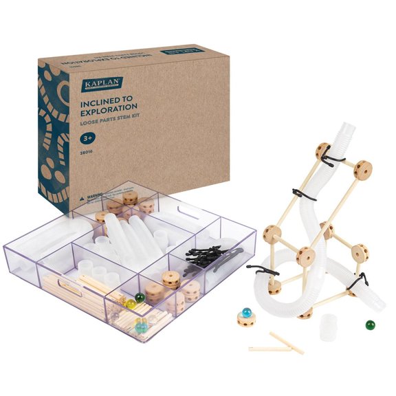 Kaplan Early Learning Company Inclined to Exploration: Loose Parts STEM Kit