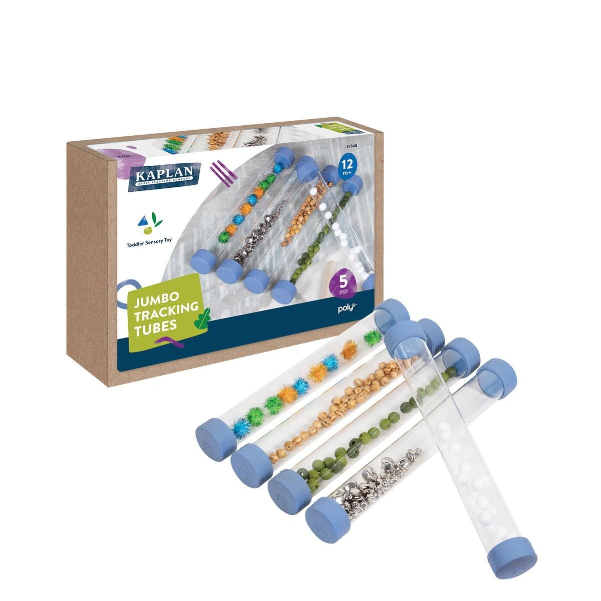 Kaplan Early Learning Jumbo Tracking Tubes - Set of 5 - Walmart ...