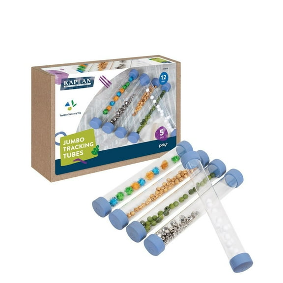 Kaplan Early Learning Company Jumbo Tracking Tubes - Set of 5