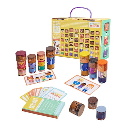 My Family Builders(TM) MyFamilyBuilders - 48 Magnetic Blocks