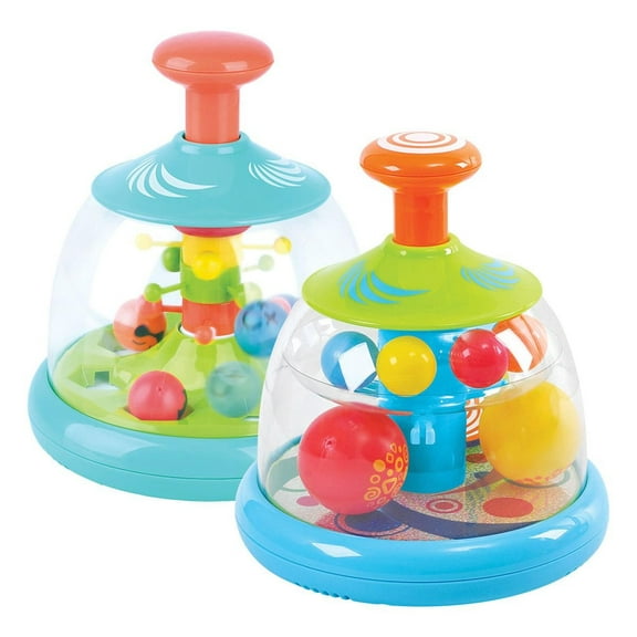 Kaplan Early Learning Company Spinning Ball Domes - Set of 2