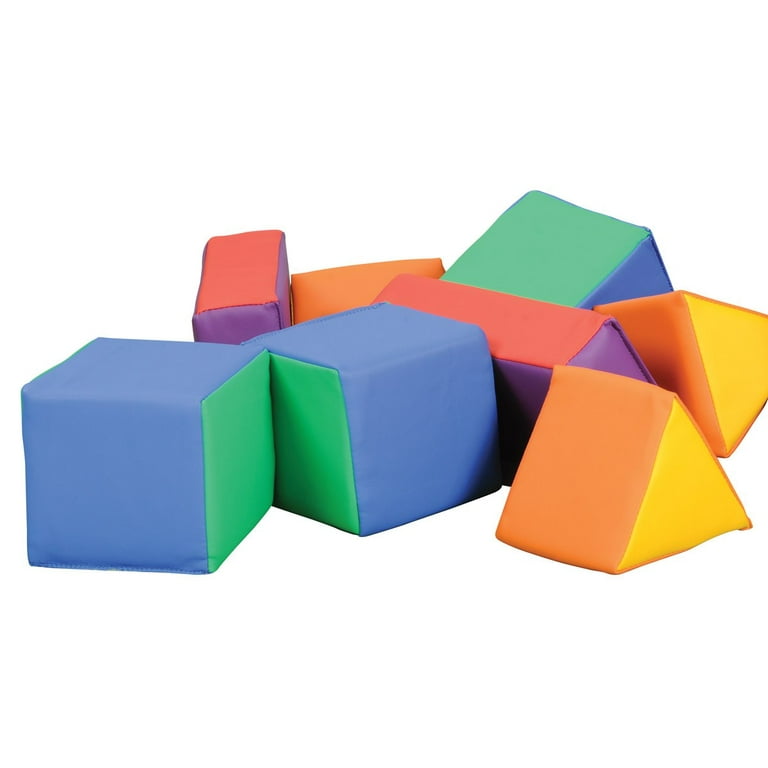 Kaplan Early Learning Primary Soft Shapes Set Of 12