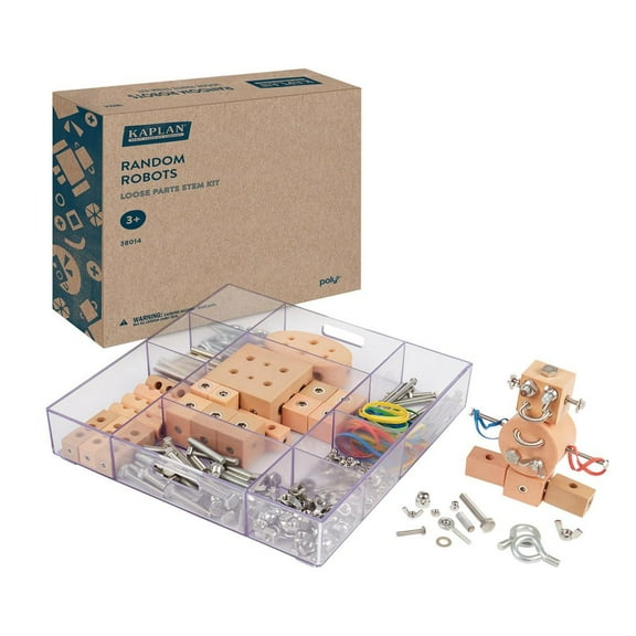 Kaplan Early Learning Company Random Robots: Loose Parts STEM Kit