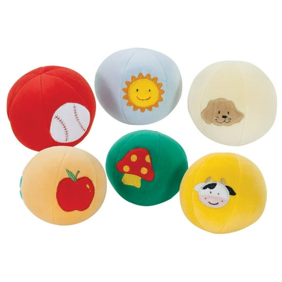 Kaplan Early Learning Company Soft-Color Ball - 6 Balls