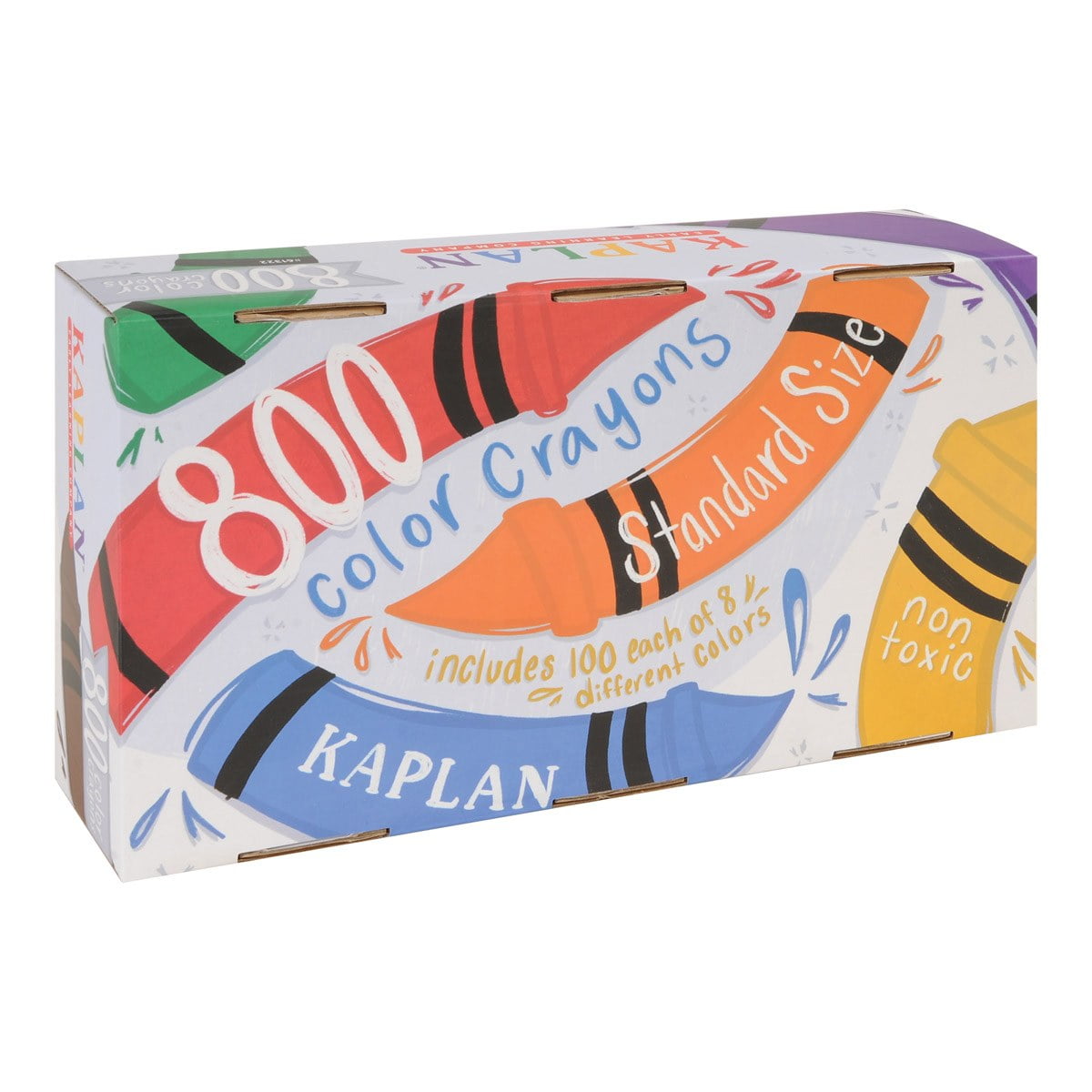 Kaplan Early Learning Company Standard Crayons Class Pack - 800 Per Box