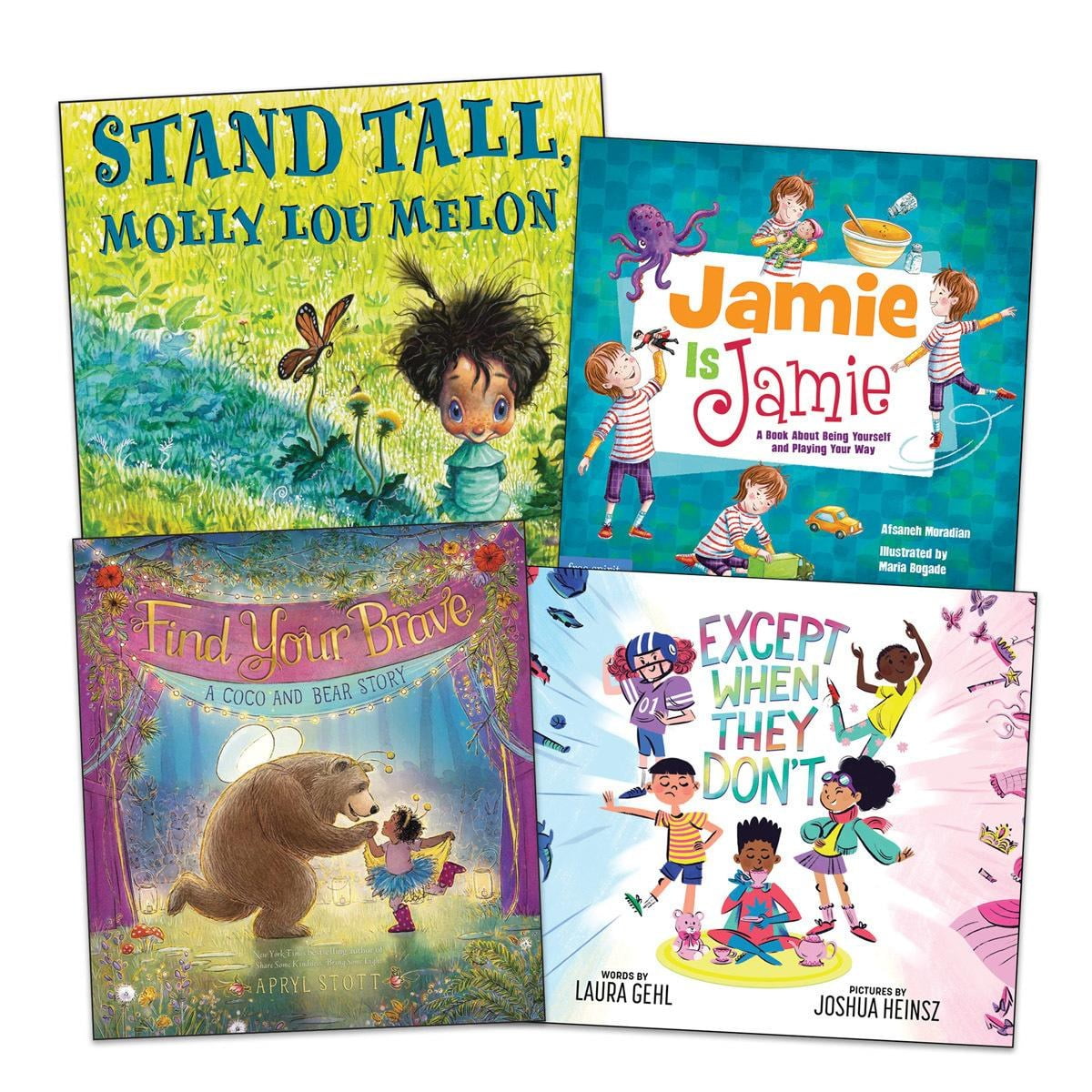 Kaplan Early Learning Company Supporting Self-Esteem Books - Set of 4 ...