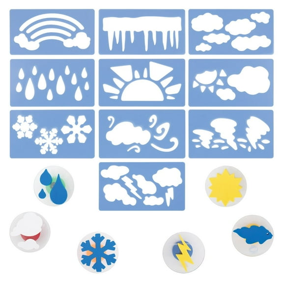 Kaplan Early Learning Company Weather Art Kit