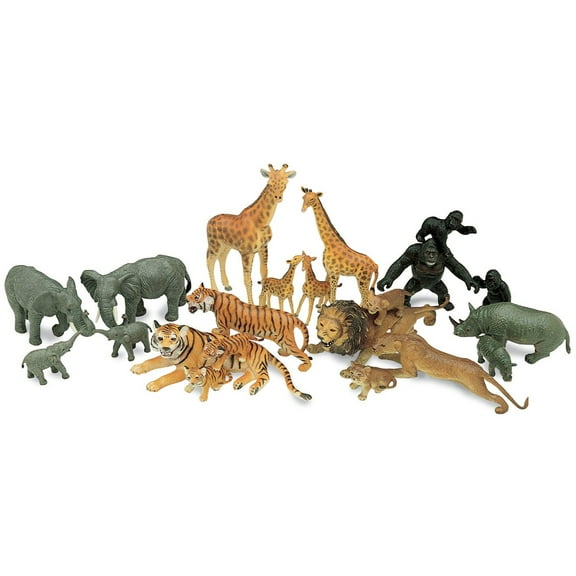 Kaplan Early Learning Company Worldwide Animals - 21 pieces