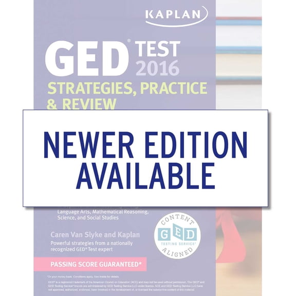Pre-Owned Kaplan Test Prep: Kaplan GED Test 2016 Strategies, Practice, and Review : Online + Book (Paperback)