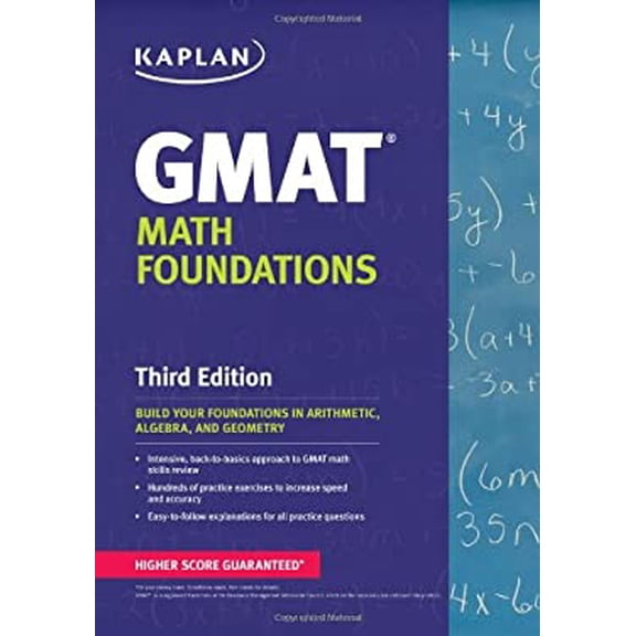 Pre-Owned Kaplan GMAT Math Foundations (Paperback) 1609786785 9781609786786