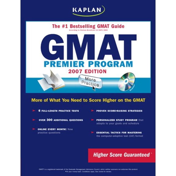 Pre-Owned Kaplan GMAT, 2007 Edition: Premier Program (Paperback) 1419541846 9781419541841