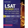 thumbnail image 1 of Pre-Owned Kaplan LSAT Premier 2015 [With CDROM] (Paperback) 1618656384 9781618656384, 1 of 1