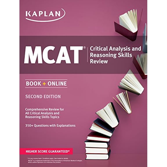 Pre-Owned Kaplan MCAT Critical Analysis and Reasoning Skills Review: Book + Online (Paperback) 1625231245 9781625231246