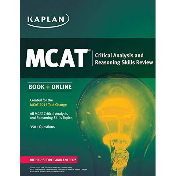 Pre-Owned MCAT Critical Analysis and Reasoning Skills Review (Paperback) 1618656082 9781618656087