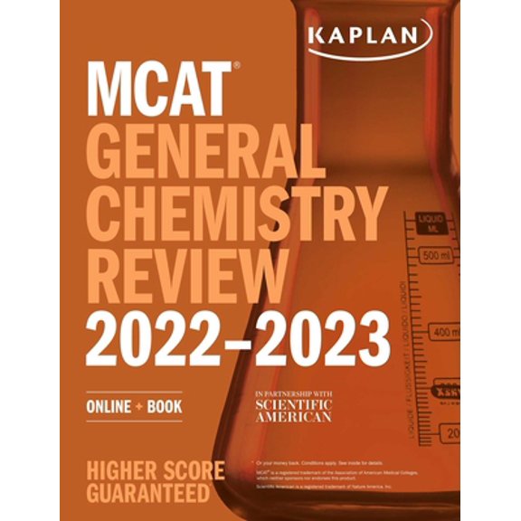 Pre-Owned MCAT General Chemistry Review 2022-2023: Online + Book (Kaplan Test Prep), 9781506276748, 1506276741, Paperback,