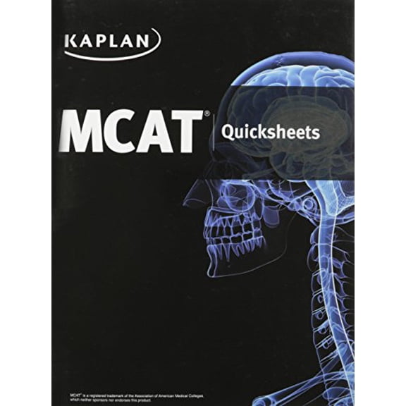 Pre-Owned Kaplan MCAT Quicksheets 2015 and MCAT High-Yield Problem Solving Guide 2015 (Paperback) 161865764X 9781618657640