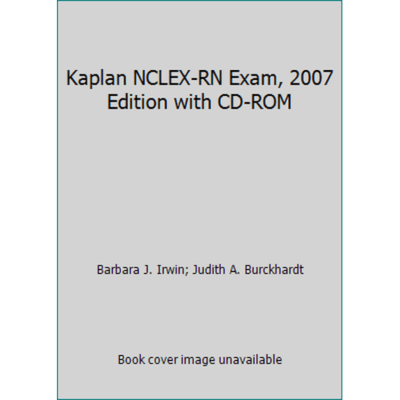 Pre-Owned Kaplan NCLEX-RN Exam, 2007 Edition with CD-ROM (Paperback) 1419582445