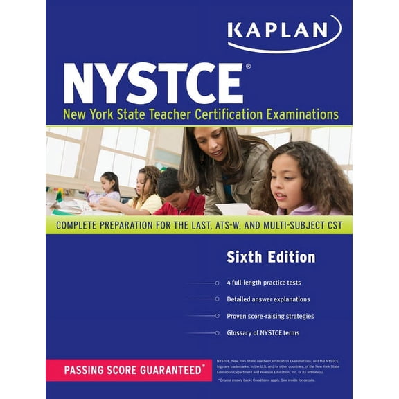 Pre-Owned Kaplan NYSTCE: Complete Preparation for the Last, Ats-W, and Multi-Subject CST (Paperback) by Kaplan Test Prep