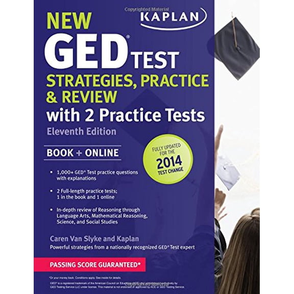 Pre-Owned Kaplan New GED: Fully Updated for the 2014 GED (Kaplan GED) Paperback
