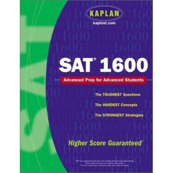 Pre-Owned Sat 1600 (Paperback) 0743244397 9780743244398