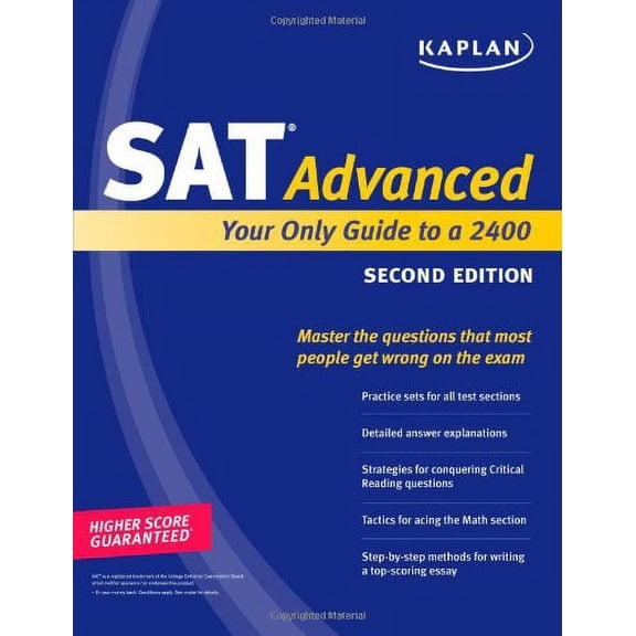 Pre-Owned Kaplan SAT Advanced (Perfect Score Series)