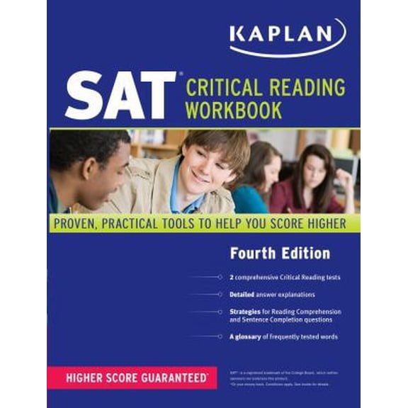 Pre-Owned Kaplan SAT Critical Reading Workbook (Paperback) 1419550691 9781419550690