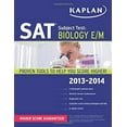 thumbnail image 1 of Pre-Owned Kaplan SAT Subject Test Biology E/M 2013-2014 (Kaplan Test Prep) (Paperback) 1609785975 9781609785970, 1 of 1