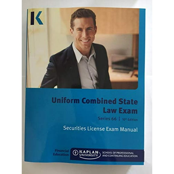 Pre-Owned Kaplan Series 66 License Exam Manual 10th Edition and Class Notes Manual, Brand new (Paperback) 1475441525 9781475441529
