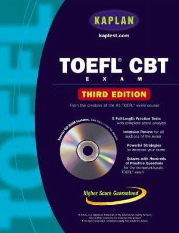 Pre-Owned Kaplan TOEFL CBT [With CDROM] (Paperback) 0743241363 9780743241366