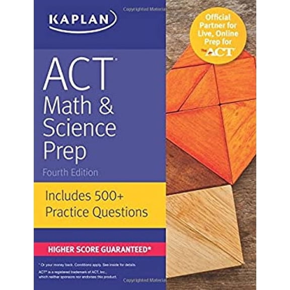 Pre-Owned ACT Math & Science Prep: Includes 500+ Practice Questions (Paperback) 1506214401 9781506214405