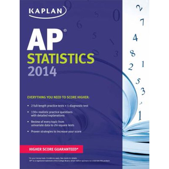 Pre-Owned Kaplan AP Statistics 2014 (Kaplan Test Prep) (Paperback) 1618652559 9781618652553