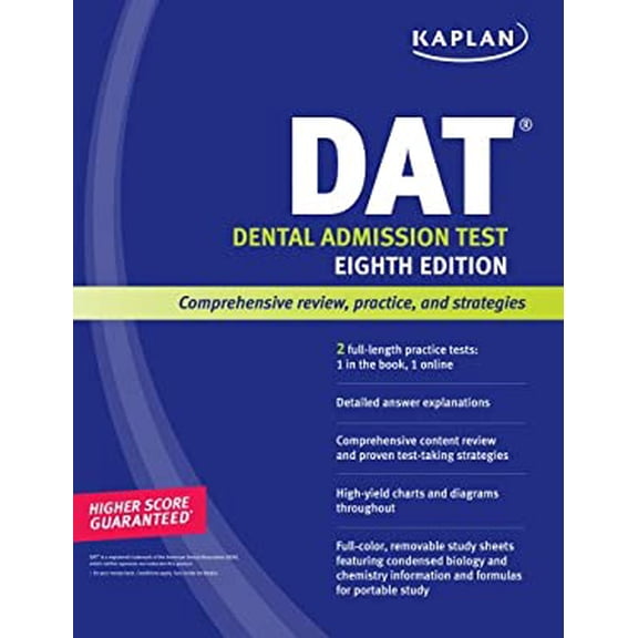 Pre-Owned DAT - Dental Admissions Test 9781609780876