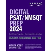 Kaplan Test Prep Digital PSAT/NMSQT Prep 2024 with 1 Full Length Practice Test, Practice Questions, and Quizzes Paperback