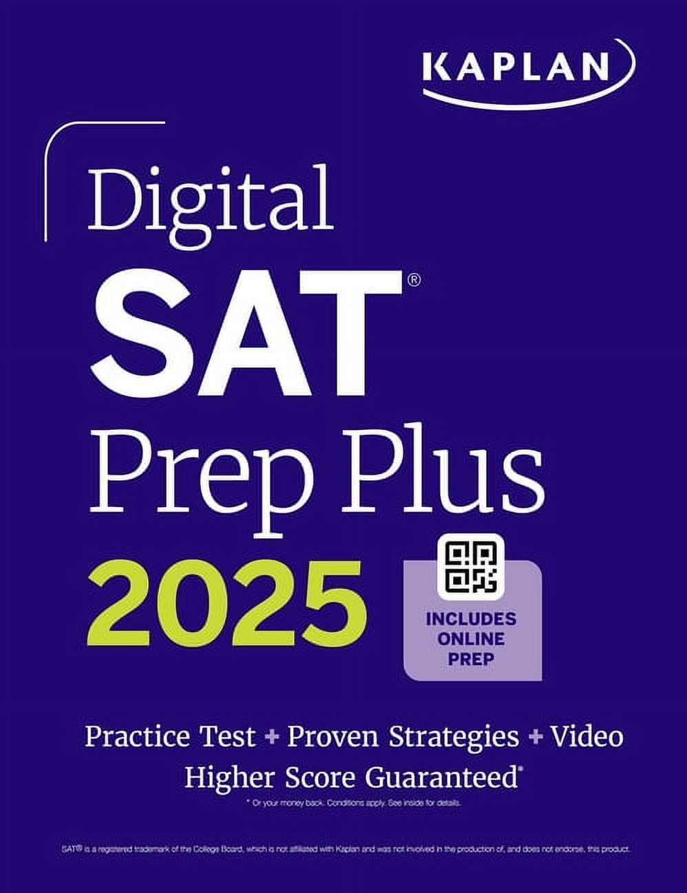 Kaplan Test Prep Digital SAT Prep Plus 2025: Prep Book, 1 Full Length Practice Test, 700+ Practice Questions, (Paperback)