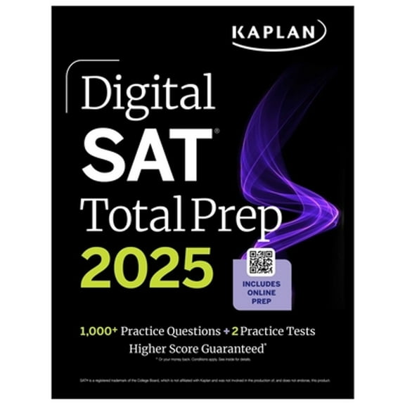 Pre-Owned Digital SAT Total Prep 2025: Includes 2 Full Length Practice Tests, 1,000  Practice Questions   1 Year Access to Online Quizzes and Video Instruction (Paperback) 1506293018 9781506293011