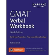 Kaplan Test Prep GMAT Verbal Workbook Over 200 Practice Questions + Online, Paperback