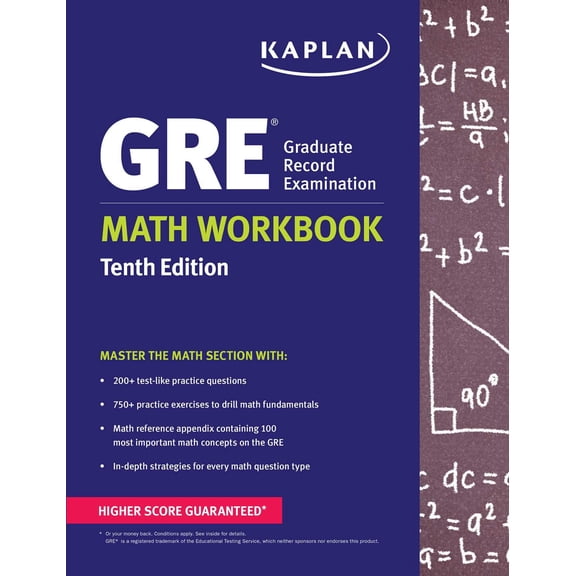 Kaplan Test Prep: GRE Math Workbook (Paperback)