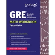 Kaplan Test Prep GRE Math Workbook Paperback