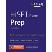 Kaplan Test Prep Hiset Exam Prep Practice Tests + Proven Strategies + Online, Paperback
