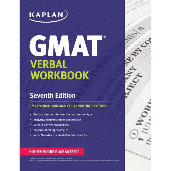 Kaplan Test Prep: Kaplan GMAT Verbal Workbook (Paperback)
