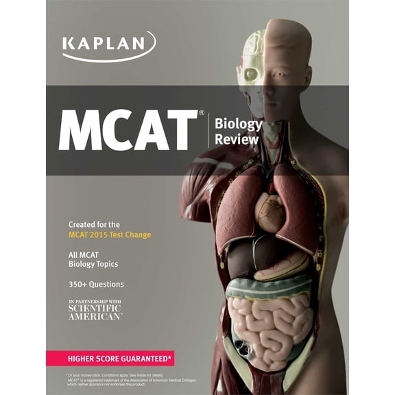 Kaplan Test Prep: Kaplan MCAT Biology Review : Created for MCAT 2015 (Paperback)