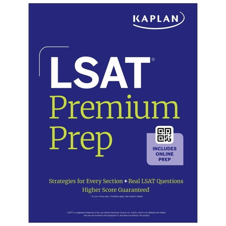 Kaplan LSAT Premium Prep Book 2026, Digital LSAT Strategy