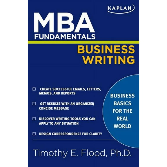 Kaplan Test Prep: MBA Fundamentals Business Writing (Paperback)